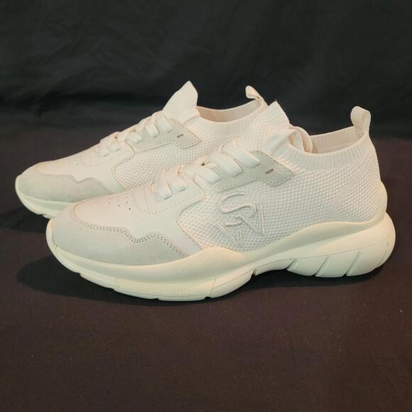 NIB Stuart Weitzman 505 Mesh Laceup Sneaker Womens Size 8 - Picture 4 of 11